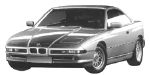 BMW E31 P1D8A Fault Code